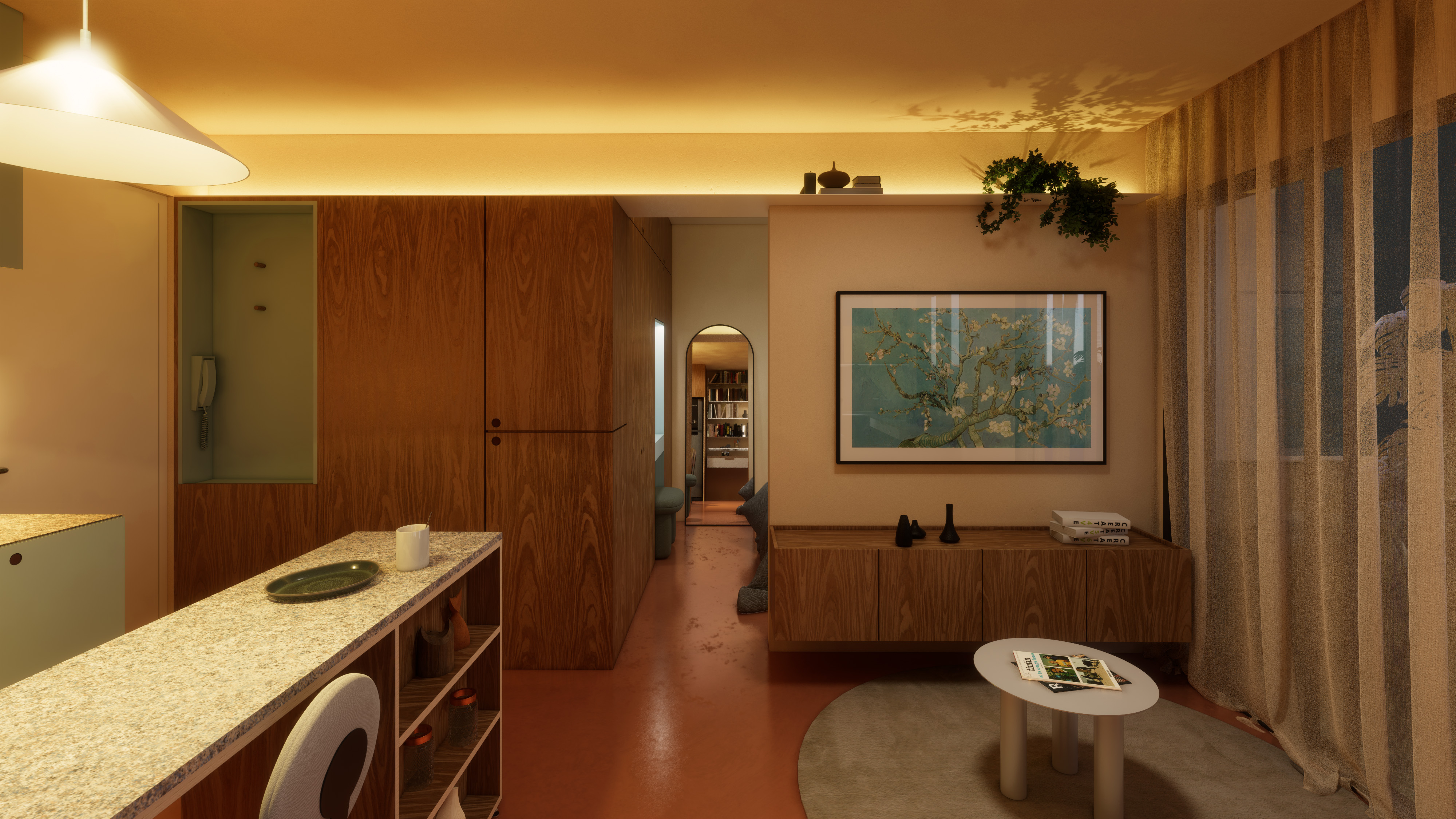 AP SA1 — sala noturna