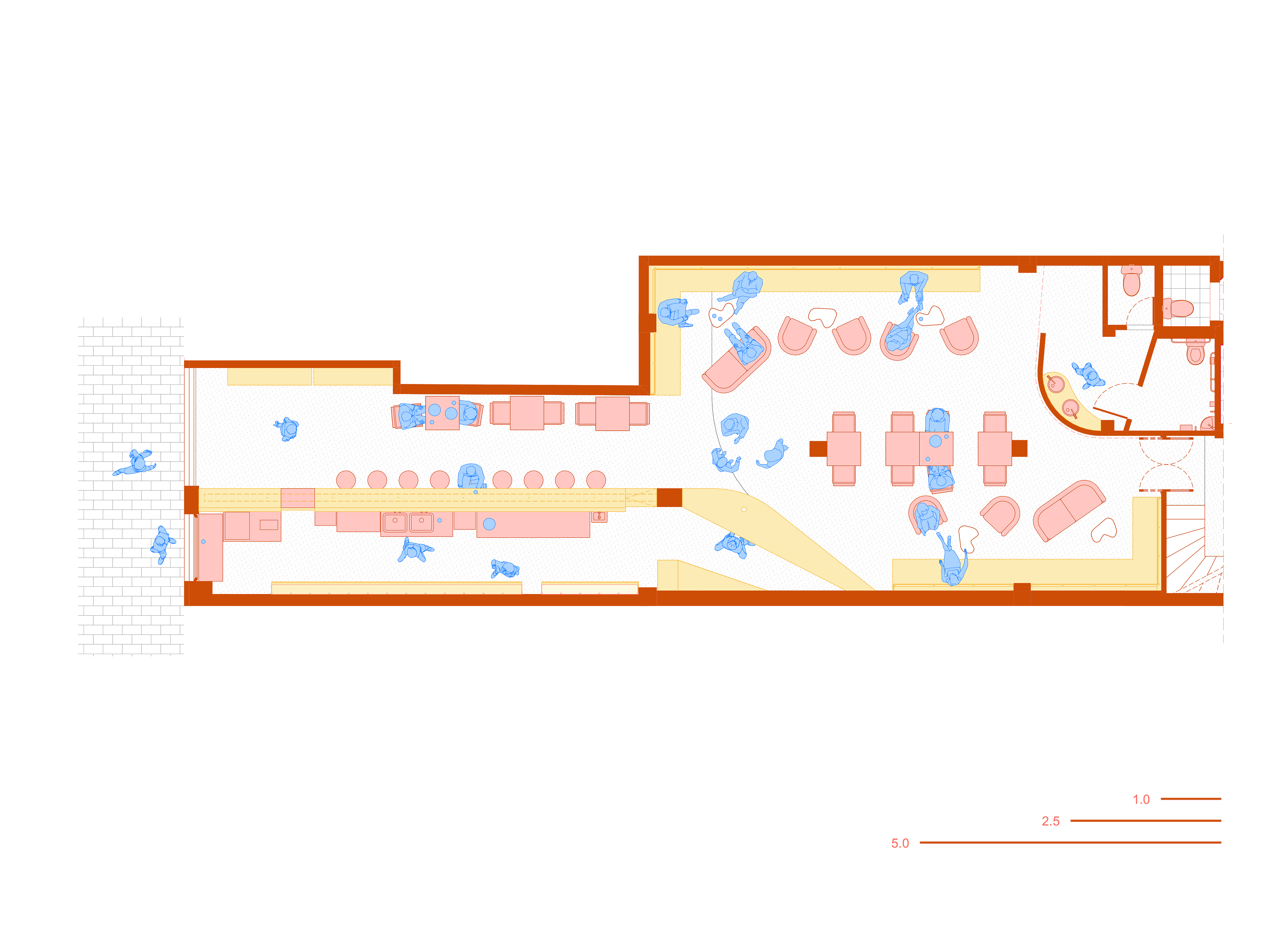 Bar Toalha — desenho 02, layout